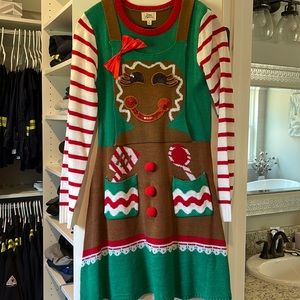 Ugly Christmas sweater dress!